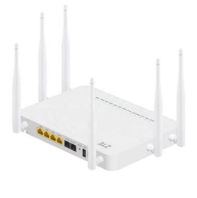 Port de réseau à deux bandes de WIFI quatre de routeur de ZTE ZXHN F680 GPON Ontario ONU